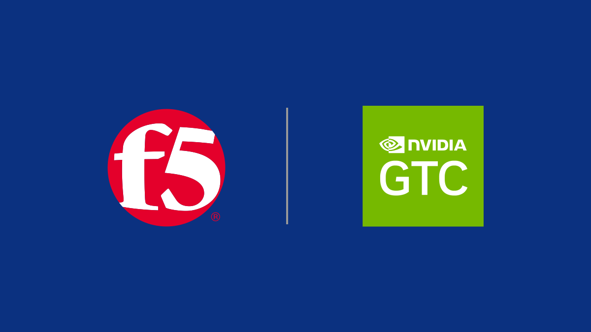 在 NVIDIA GTC 上与 F5 见面